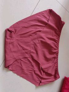 Comfy Red Cotton Briefs