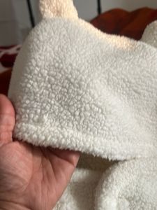 Adorable Bear Hooded Baby Blanket