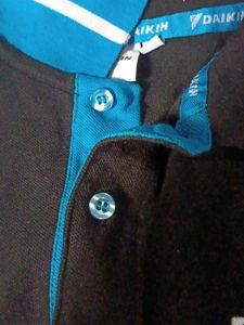 Men's Daikin Black Polo T-Shirt