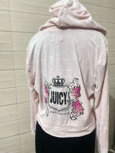 Juicy Couture Velour Zip-Up Hoodie