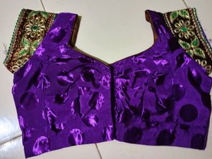Heavy Sari And Blouse