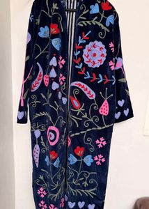 Embroidered Velvet SUZANI JACKET