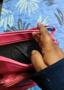 Cute Pink Kids Backpack, With 2 Compartments
