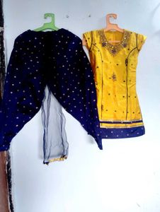 Girls' Traditional Indian Dress Set