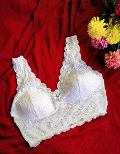White Lace Bralette