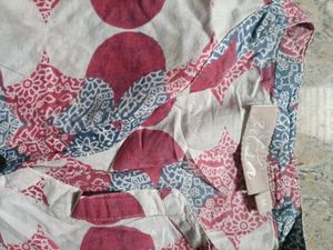 Vibrant Block Print Cotton Kurta