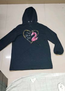 Cute Flamingo Graphic Hoodie