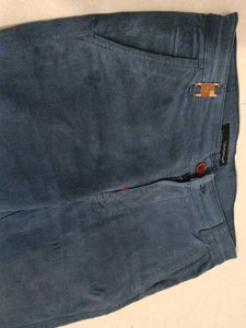 Blue Corduroy Pants