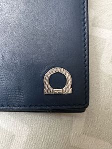 Authentic Salvatore Ferragamo Gancini long wallet