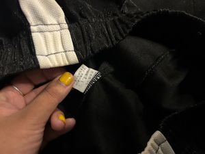 Japanese Unisex Jorts With Shiny Nylon fabric