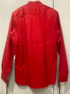 Men's Red Band Collar Shirt
