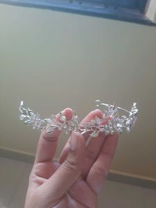 Elegant Silver Bridal Tiara
