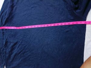 Van Heusen Men's Blue Long Sleeve T-Shirt