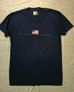 Vintage Jerzees USA Flag T-Shirt