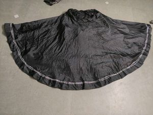 Elegant Black Ethnic Skirt