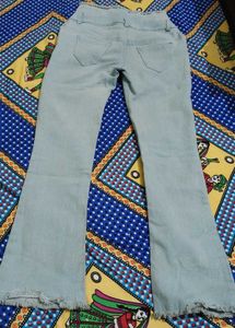 Light Wash Flare Jeans