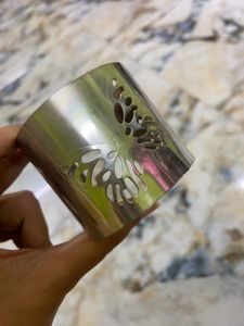 Silver Butterfly Bangle