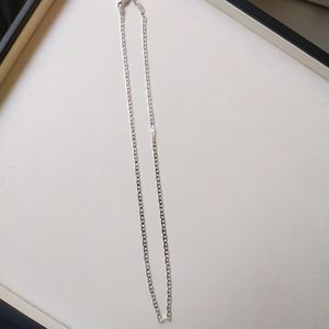 Pure 925 silver chain size 18 inch.