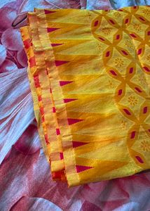 Beautiful Yellow Saree