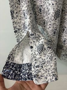 Zara Man’s Printed Long Sleeve Shirt