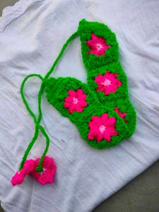 Floral Crochet Headband