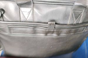 HP Black Leather Laptop Bag