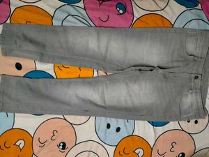 Gray Denim Jeans
