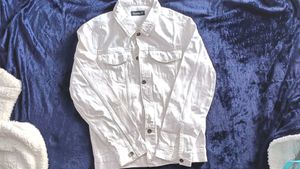 White Denim Jacket