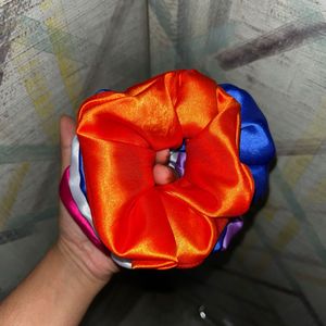 Colorful Scrunchie Set of 6