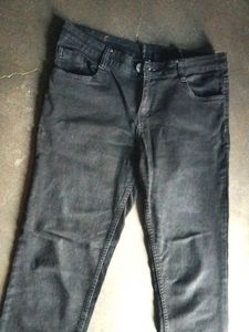 Classic Black Denim Jeans