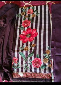 Beautiful Floral Print Kurta Set