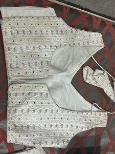 Embroidered Mirror Work Blouse