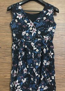 Floral Print Fit &amp; Flare Dress