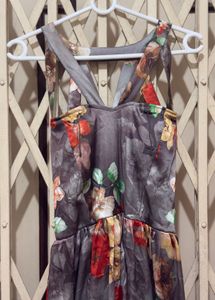 Floral Print Maxi Dress