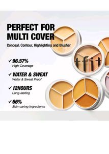 Tfit Cover Up Pro Concealer Palette (03 Cool)