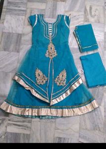 anarkali frock set