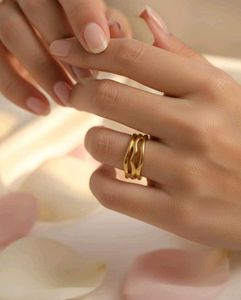 Gold Stacking Ring