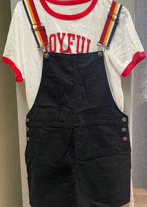 Really cool Pinafore denim dress