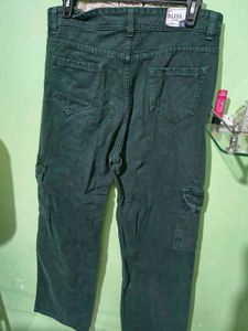 Dark Green Cargo Pants