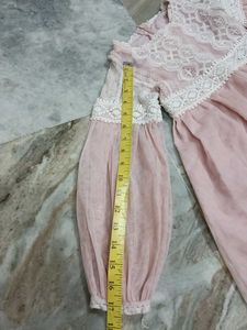 Pink Lace Baby Dress