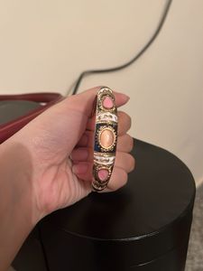 Boho Enamel Bangle Bracelet