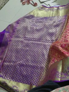 Beautiful Pink &amp; Gold Saree