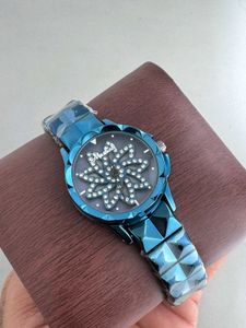 Sparkling Crystal Starburst Watch