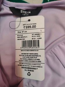 Shein One Shoulder Flutter Sleeve Panelled Playsui