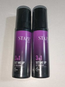 Staze 3-in-1 Setting Spray pack of 2