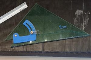 Drafting Triangle Angle Scale