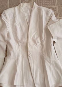 Elegant White Blazer