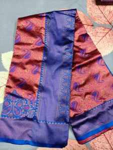Exquisite Paisley Silk Saree