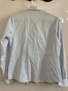 Classic Light Blue Collared Shirt