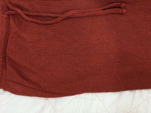 Rust Wide Leg Pants